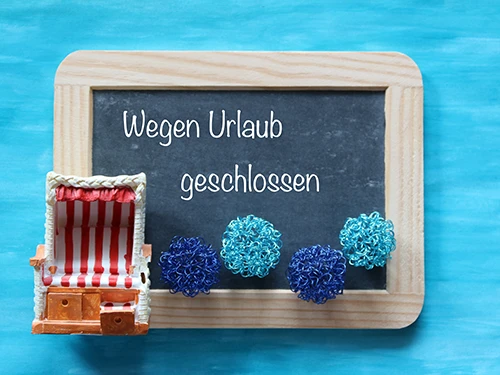 Urlaubsmeldung-Bild